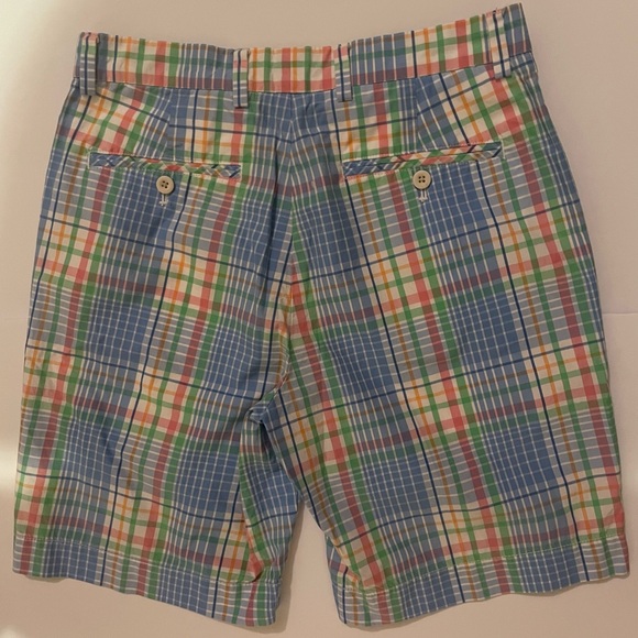 Men’s Colorful Pastel Plaid Men’s Vineyard Vines Shorts Size 30 - Picture 7 of 7